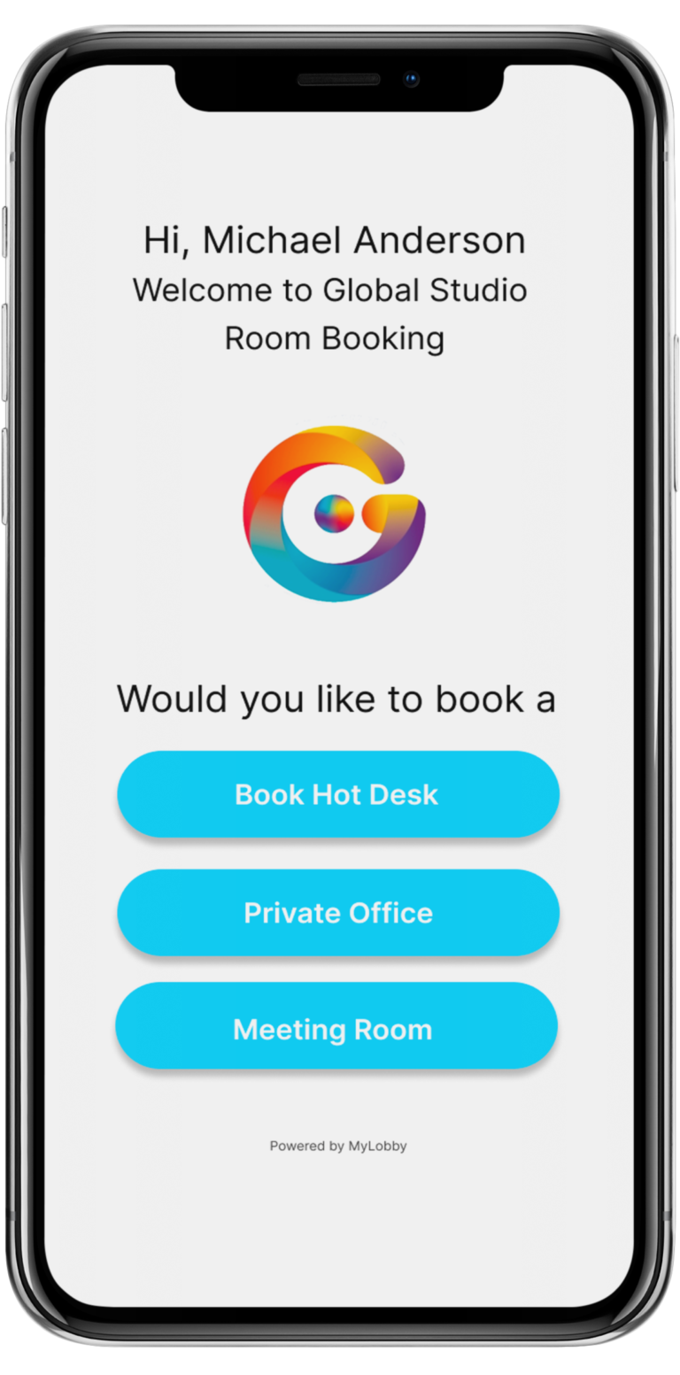 MyLobby Hoteling booking app iPhone or android
