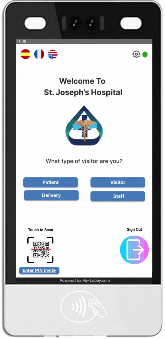 Visitor Management for Healthcare