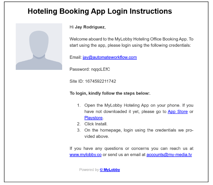 Hoteling App